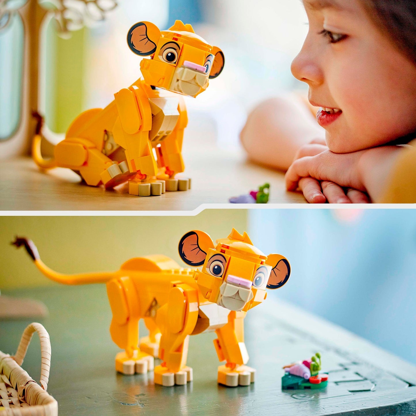 LEGO disney classic - simba de leeuwenkoning als welp constructiespeelgoed (43243)