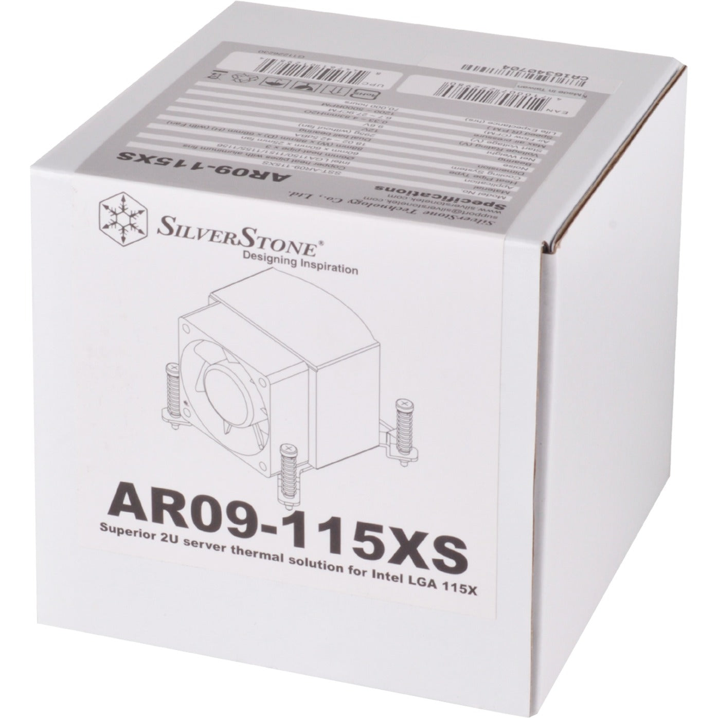 SilverStone ar09-115xs cpu-koeler