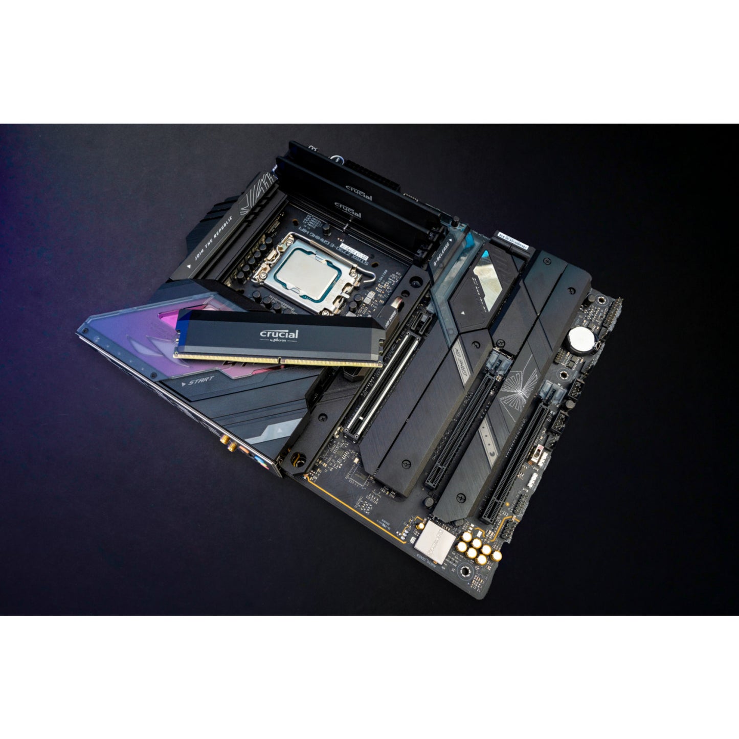 Crucial pro oc 32 gb ddr5-6000 (2x 16 gb) werkgeheugen (zwart, cp2k16g60c36u5b, xmp 3.0, expo)