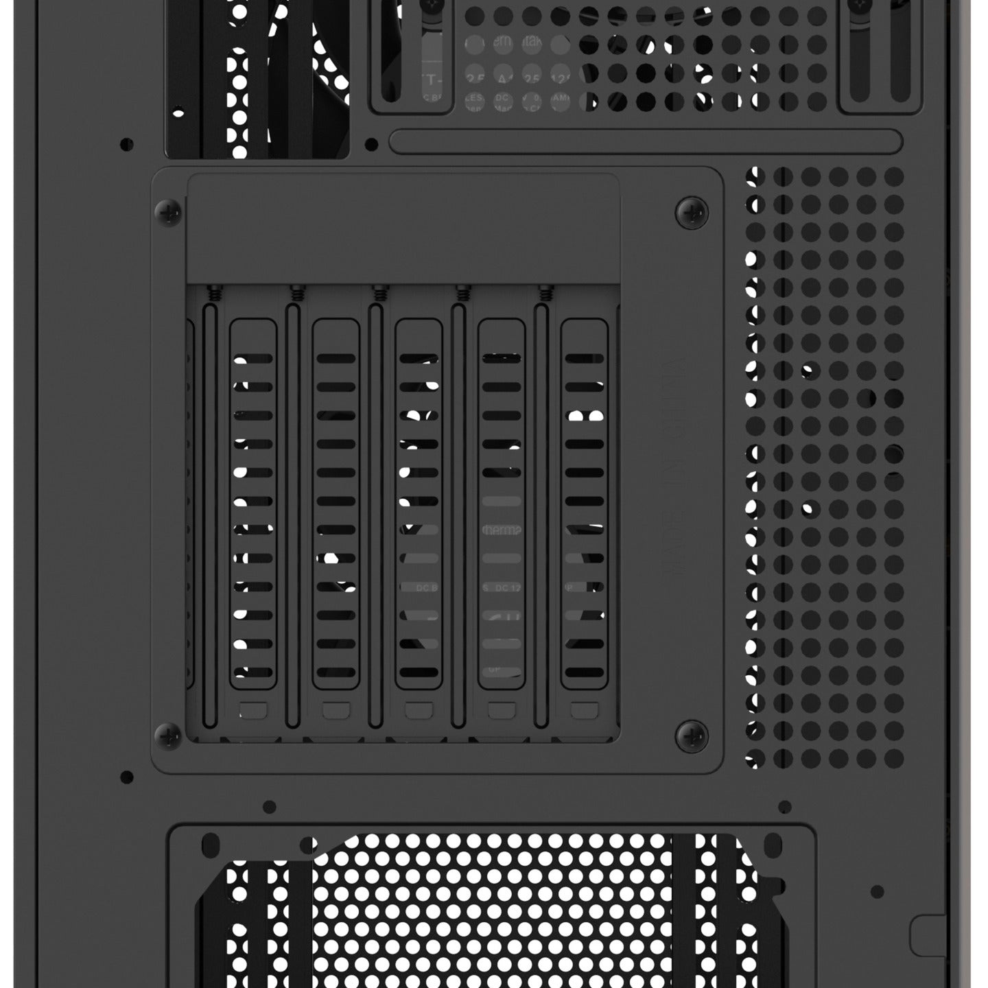 Thermaltake s370 ws midi tower behuizing (zwart | 2x usb-a | 1x usb-c | tempered glass)