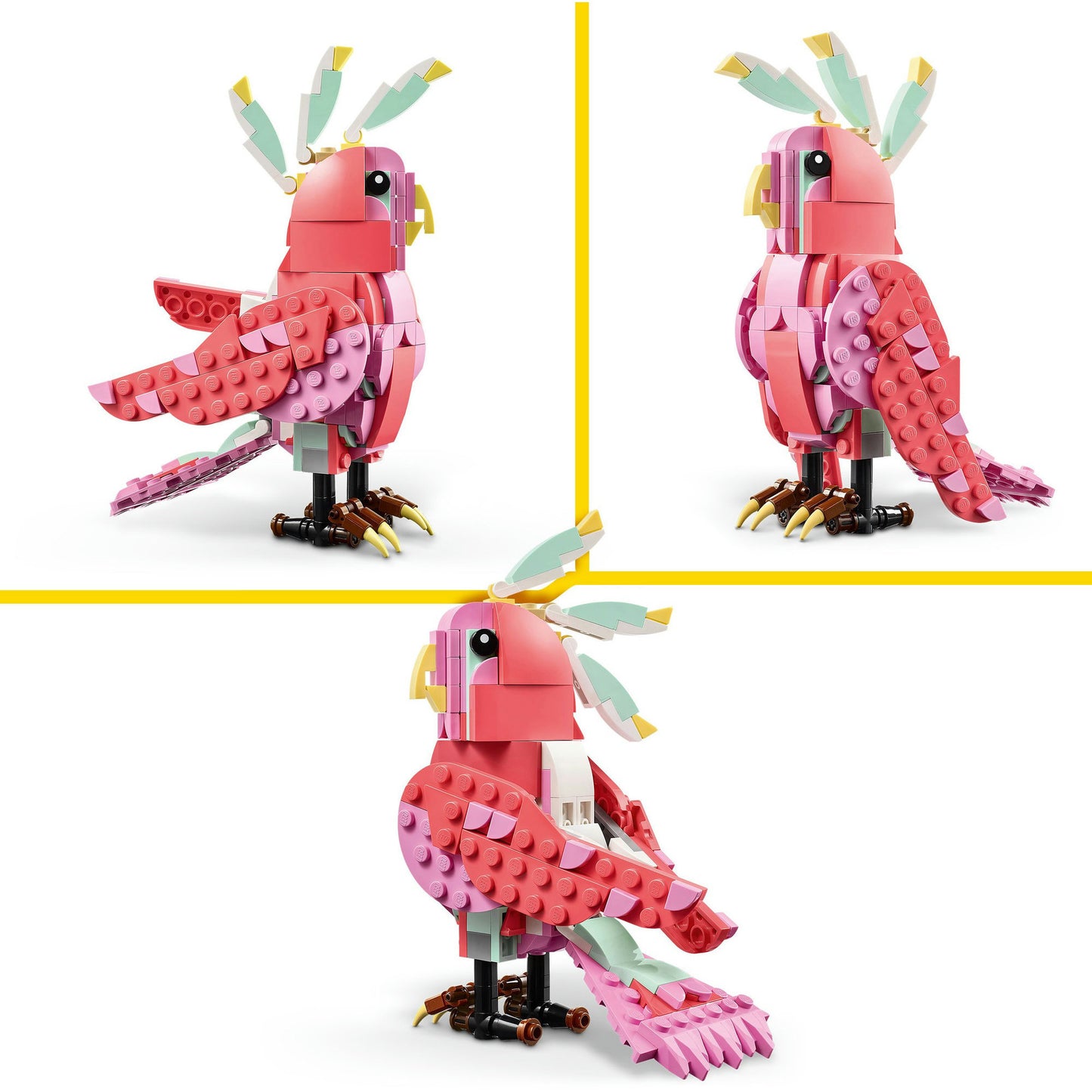LEGO creator 31170 wilde dieren roze flamingo