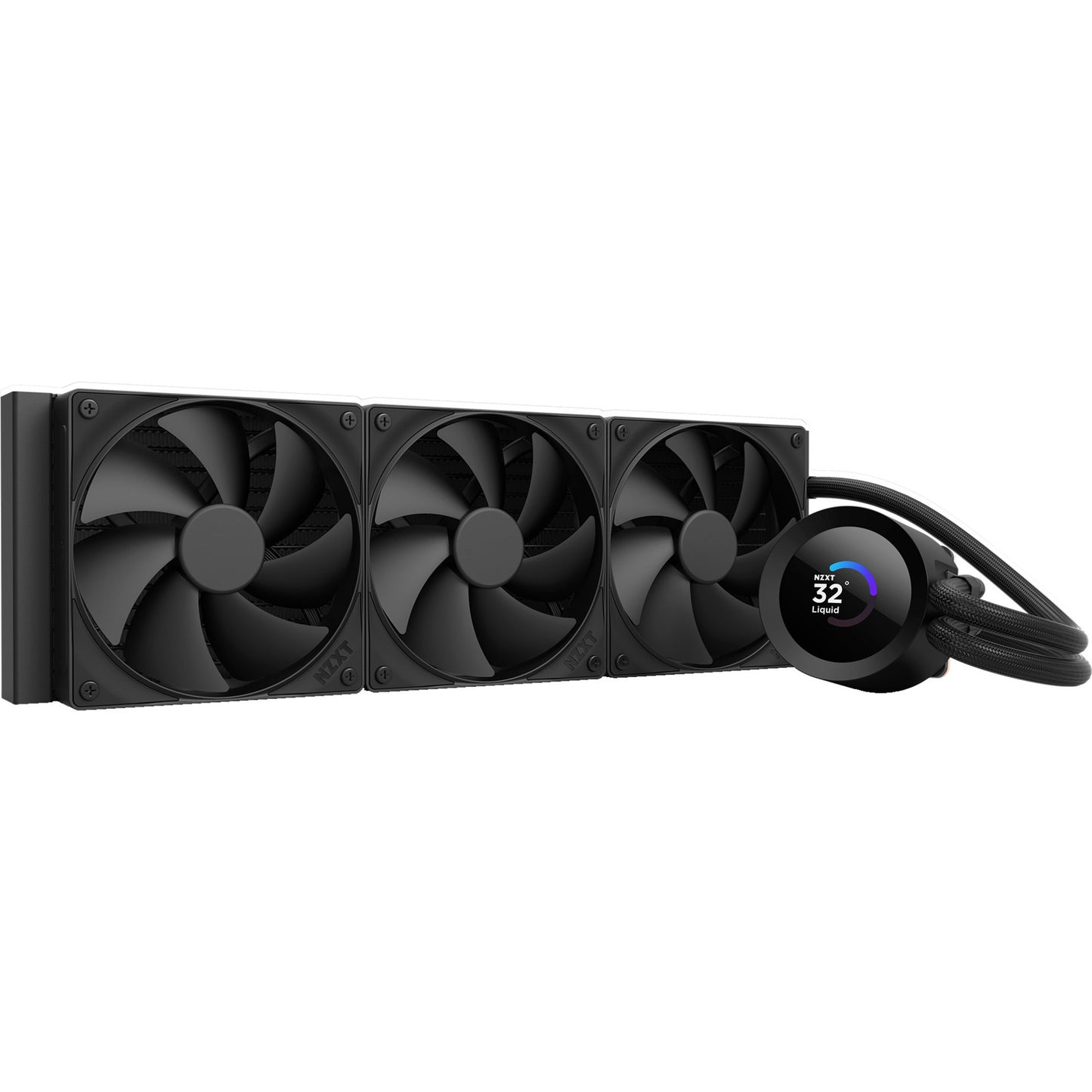 NZXT kraken plus 360 waterkoeling (zwart)