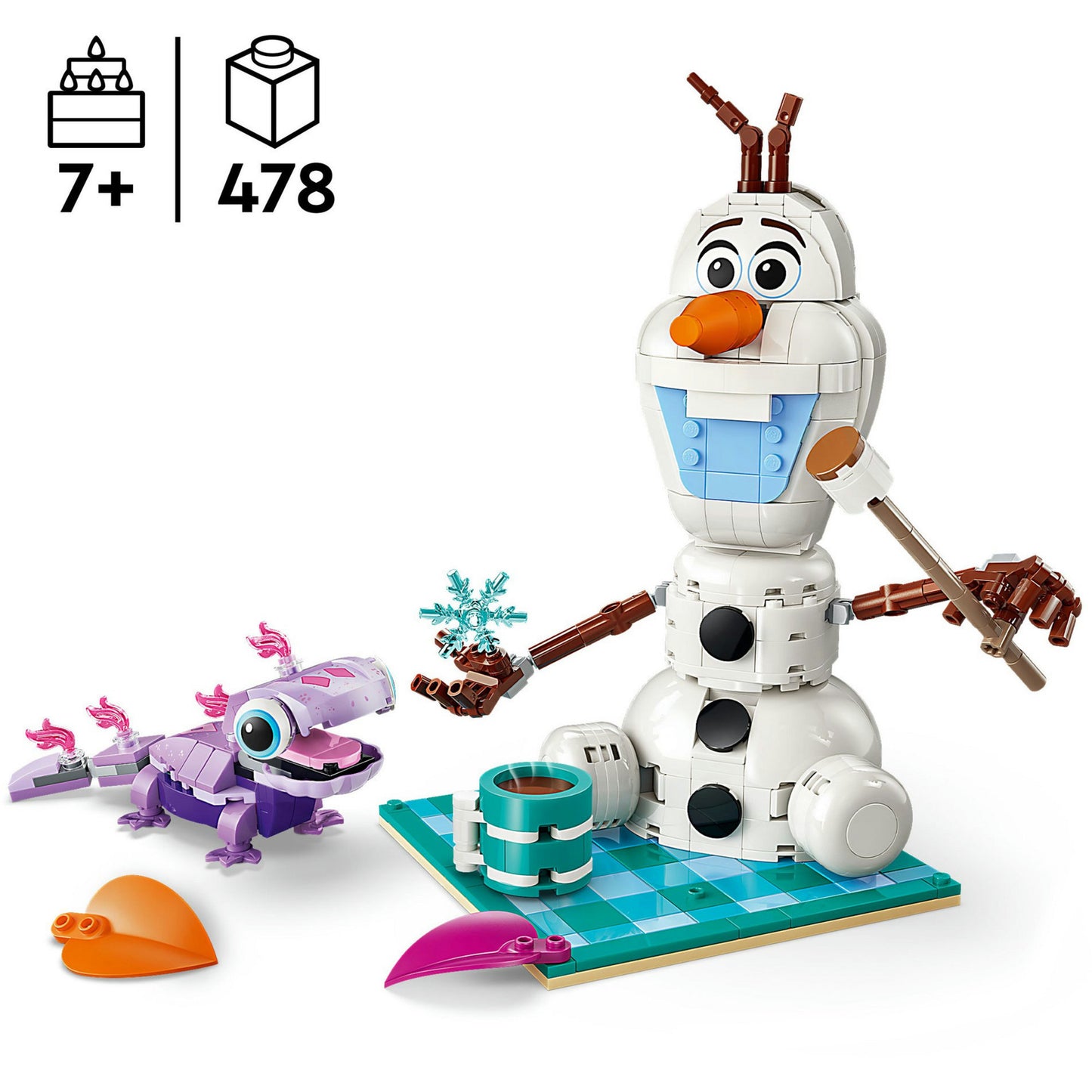 LEGO disney princess 43287 olaf en bruni's picknickplezier