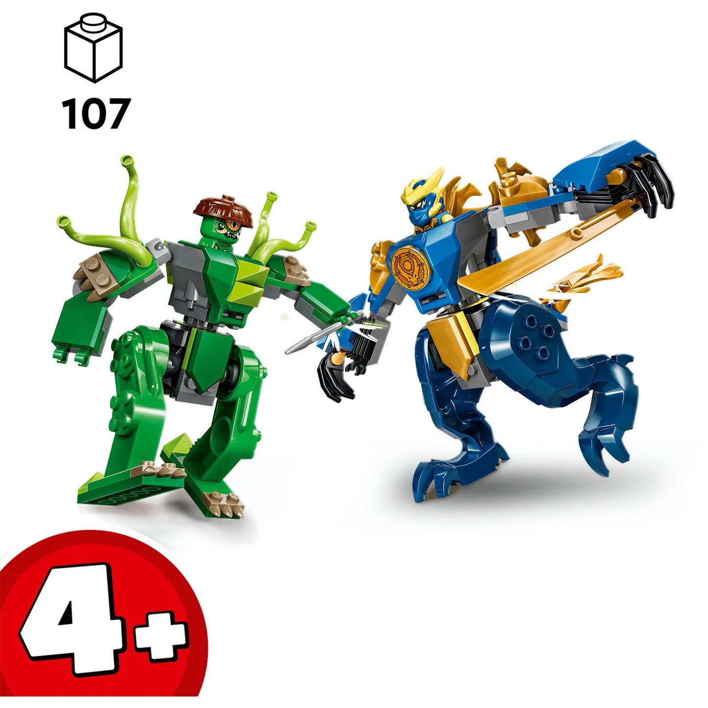 LEGO ninjago 71853 jay's drakenmechastrijd
