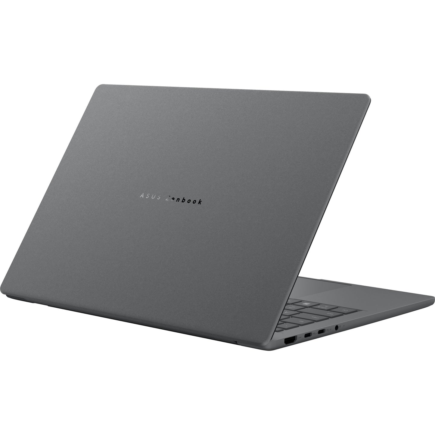 ASUS zenbook a14 ux3407qa-qd237w 14 copilot+ laptop (grijs | snapdragon x1-26-100 | adreno gpu | 16 gb | 1 tb ssd)