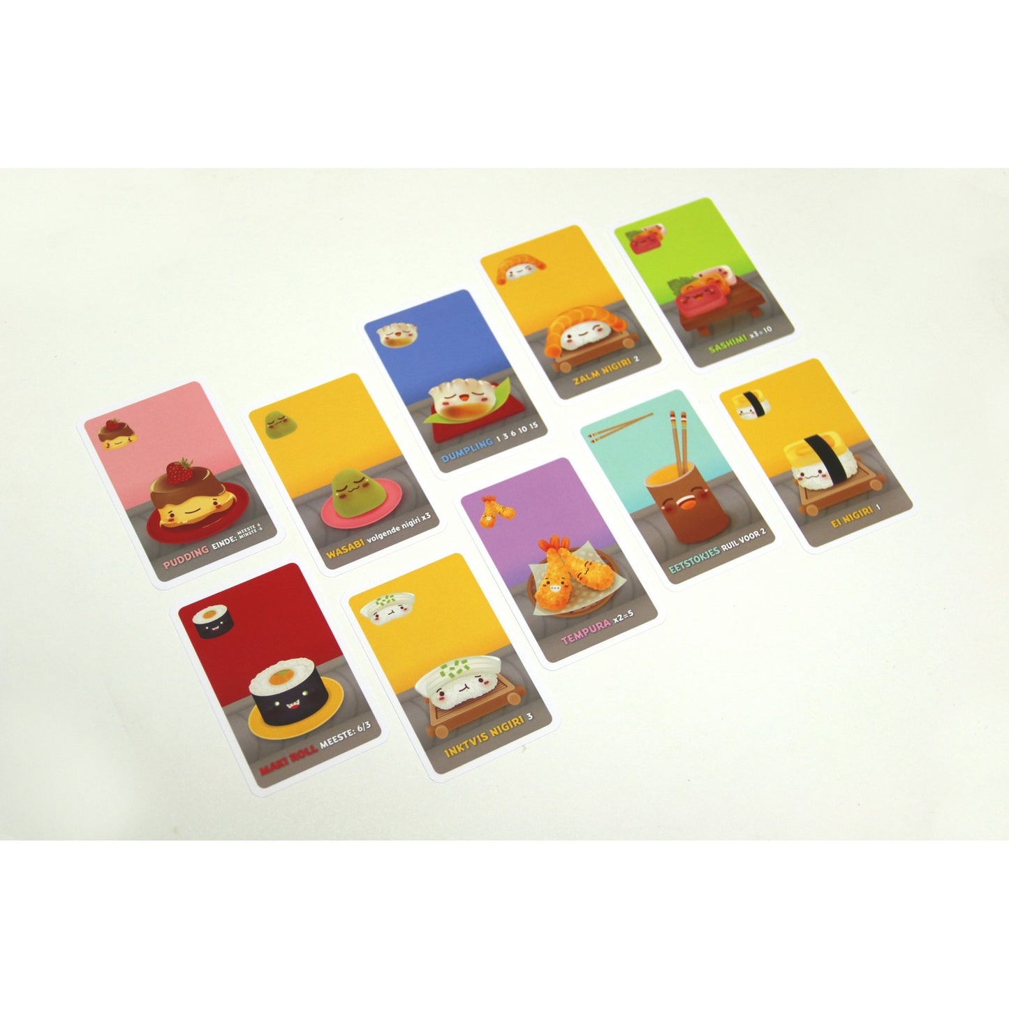 White Goblin Games sushi go kaartspel (nederlands, 2 - 5 spelers, 15 minuten, vanaf 8 jaar)