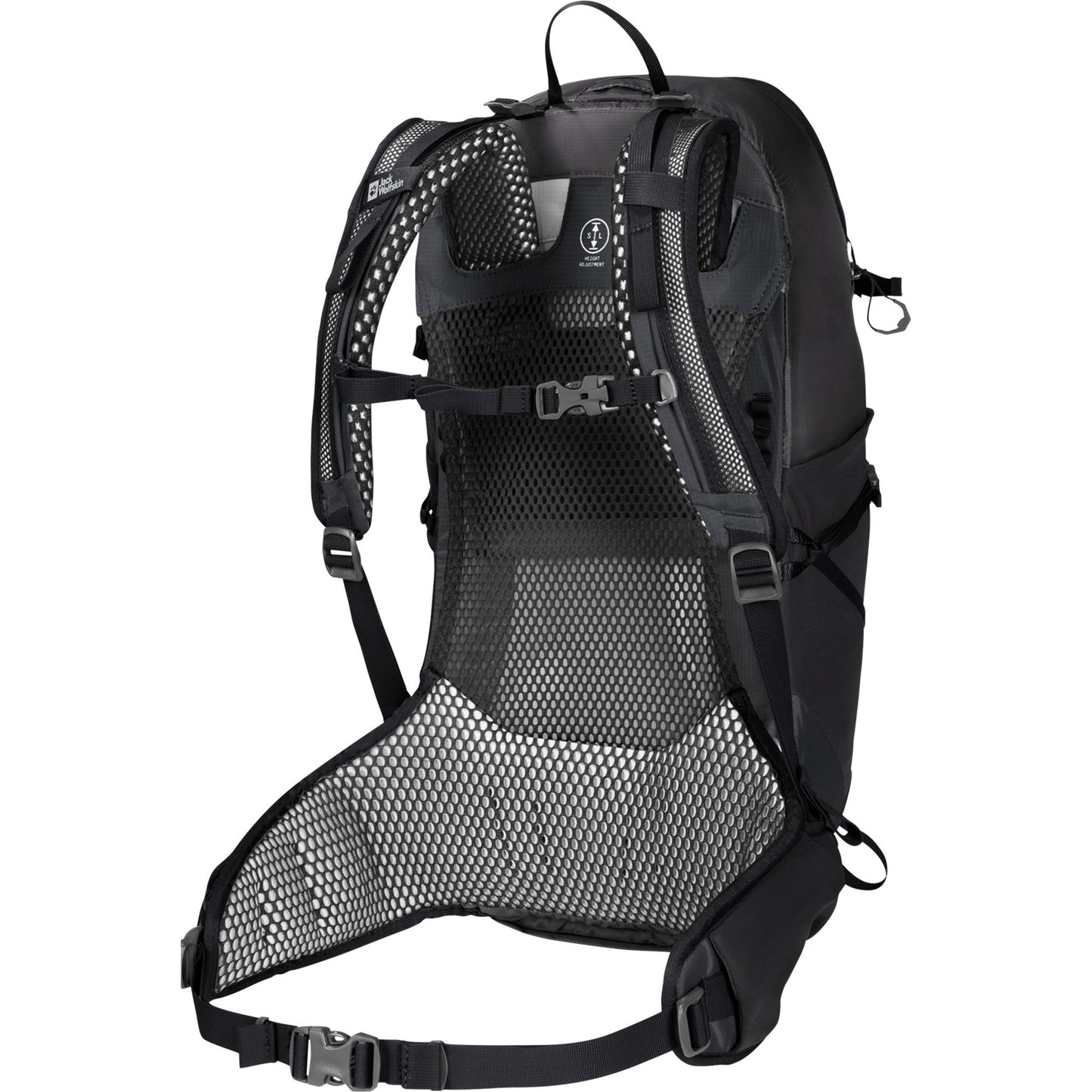 Jack Wolfskin prelight vent 25 s-l rugzak (zwart)
