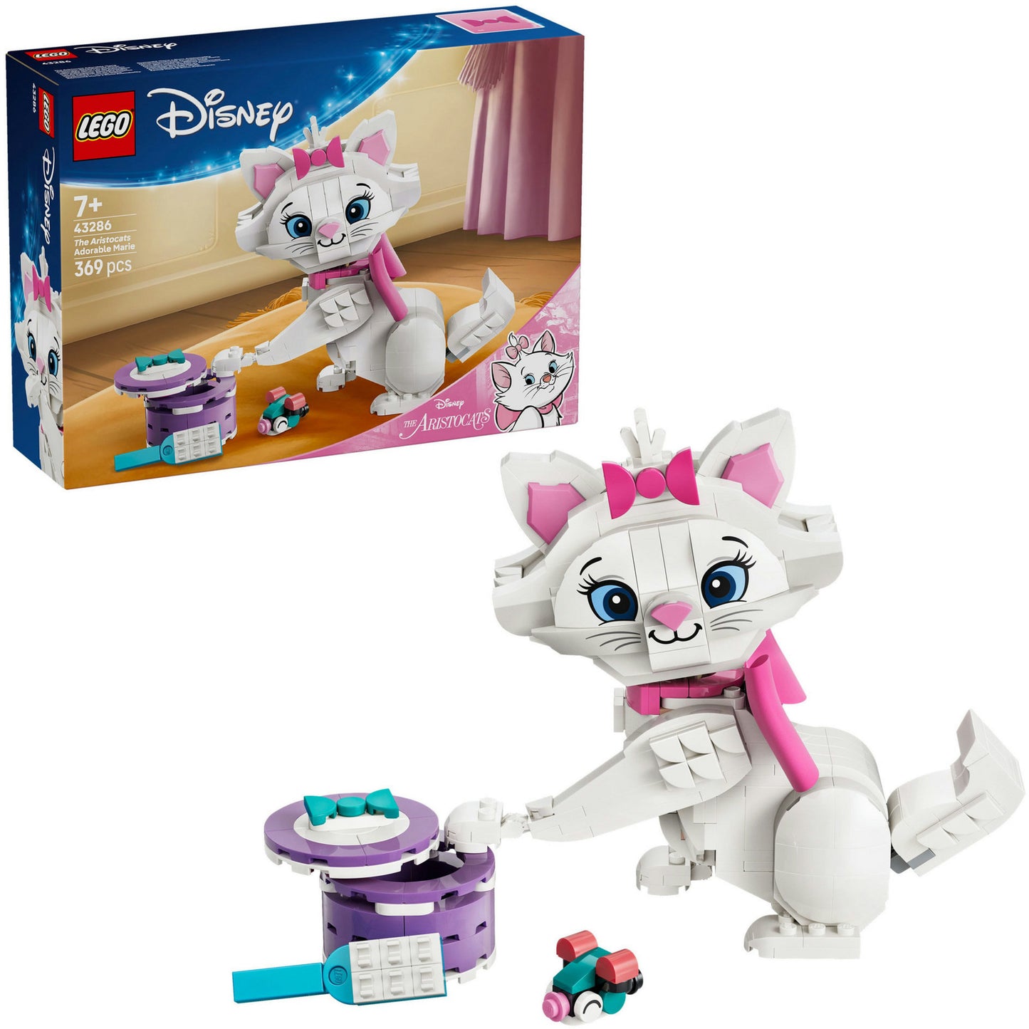 LEGO disney 43286 de aristokatten: schattige marie