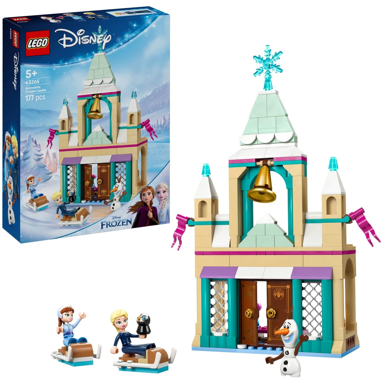 LEGO disney princess 43265 frozen kasteel van arendelle