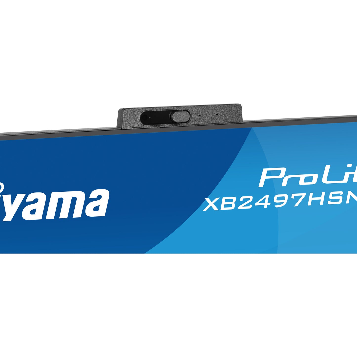 Iiyama prolite xb2497hsnh-b1 23.8 monitor (zwart, hdmi, displayport, lan, audio, usb-c, webcam)