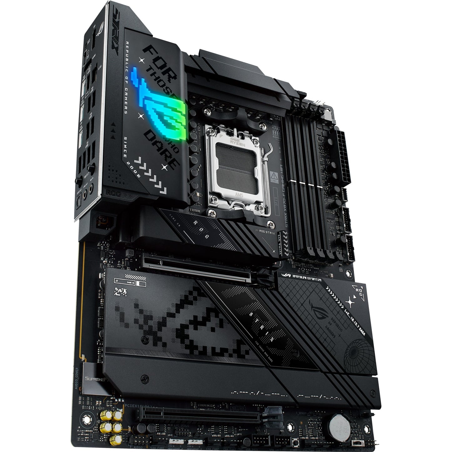 ASUS rog strix x870-f gaming wifi socket am5 moederbord (2.5gb-lan, wi-fi 7, bt, sound, atx)