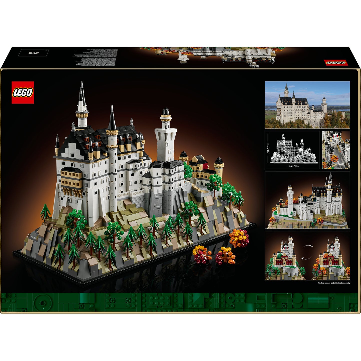 LEGO architecture 21063 slot neuschwanstein verzamelset