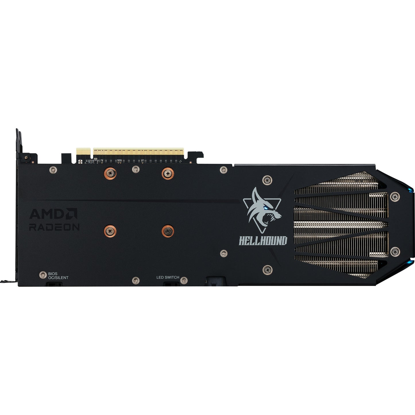 PowerColor radeon rx 9060 xt hellhound 8gb grafische kaart (2x displayport, 1x hdmi)