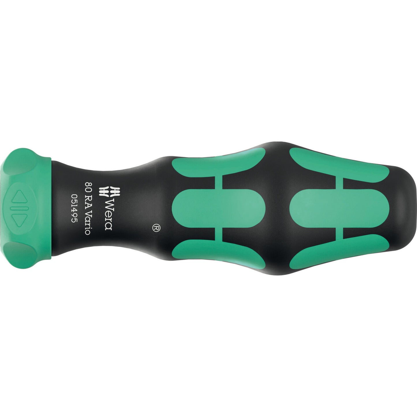 Wera kraftform kompakt vario ra, 7‑delig bitset (zwart groen)