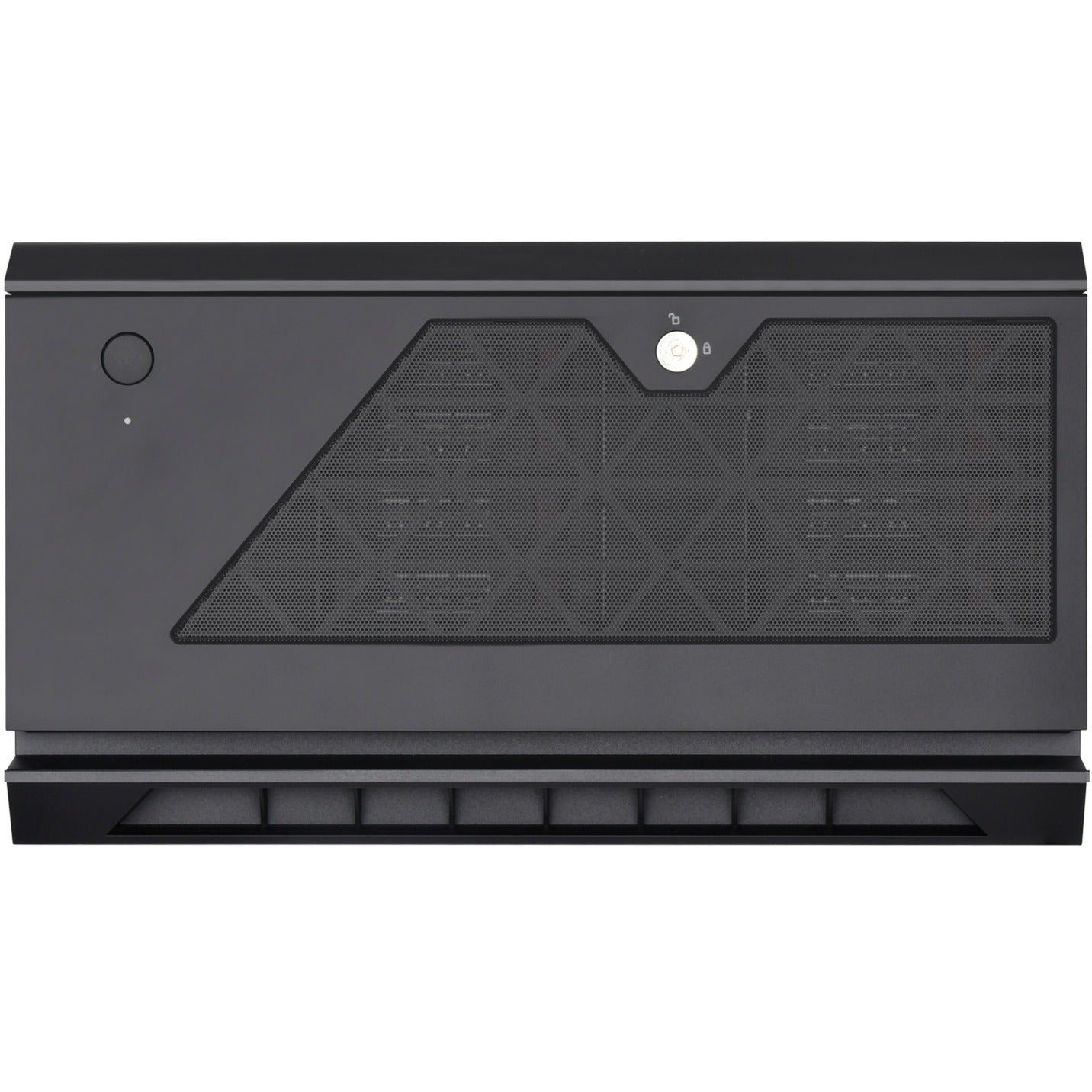 SilverStone cs381b v1.1 rack behuizing (zwart | 2x usb-a 3.2 (5 gbit s) | 2x audio)