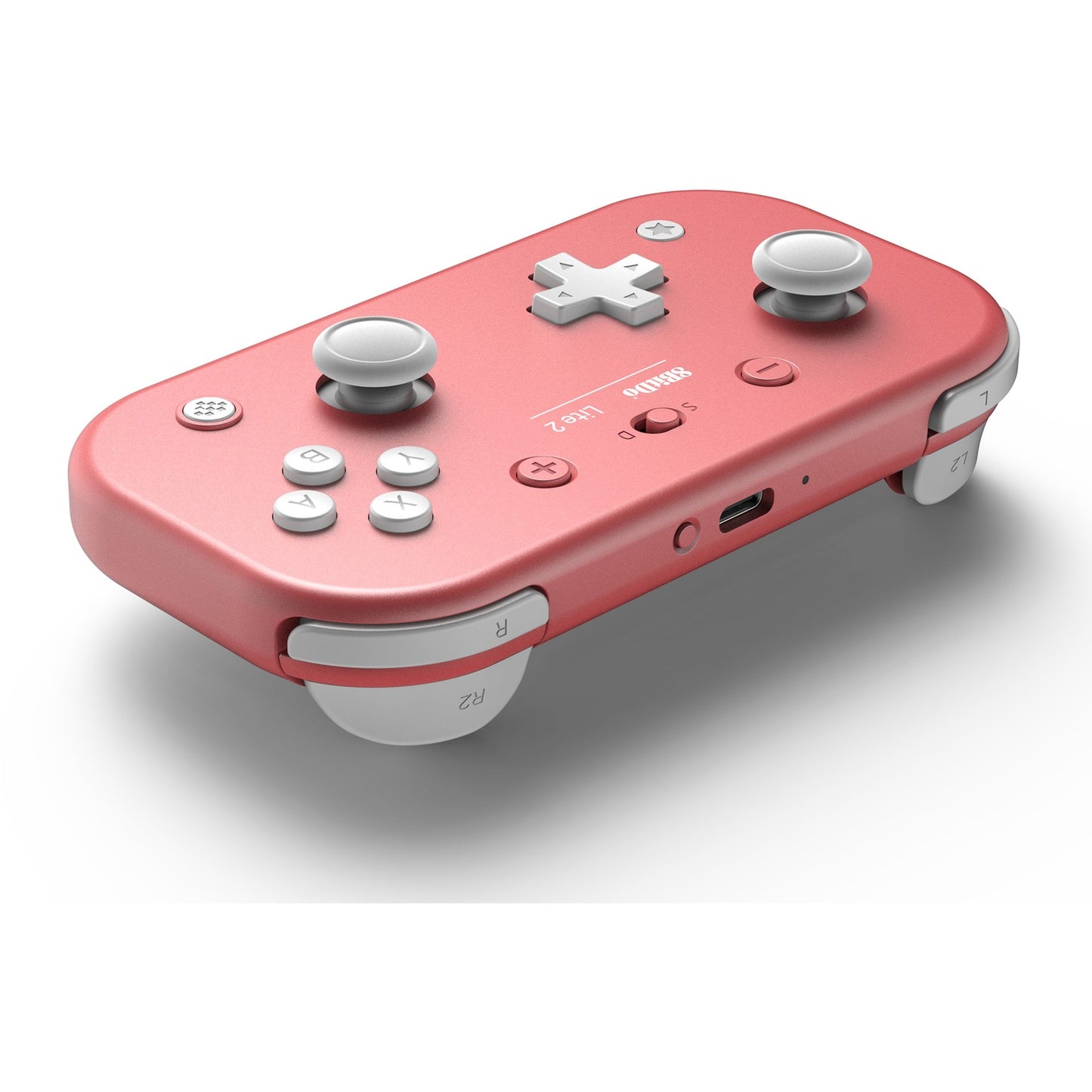 8BitDo lite 2 pink gamepad (pink, android, switch, raspberry pi)