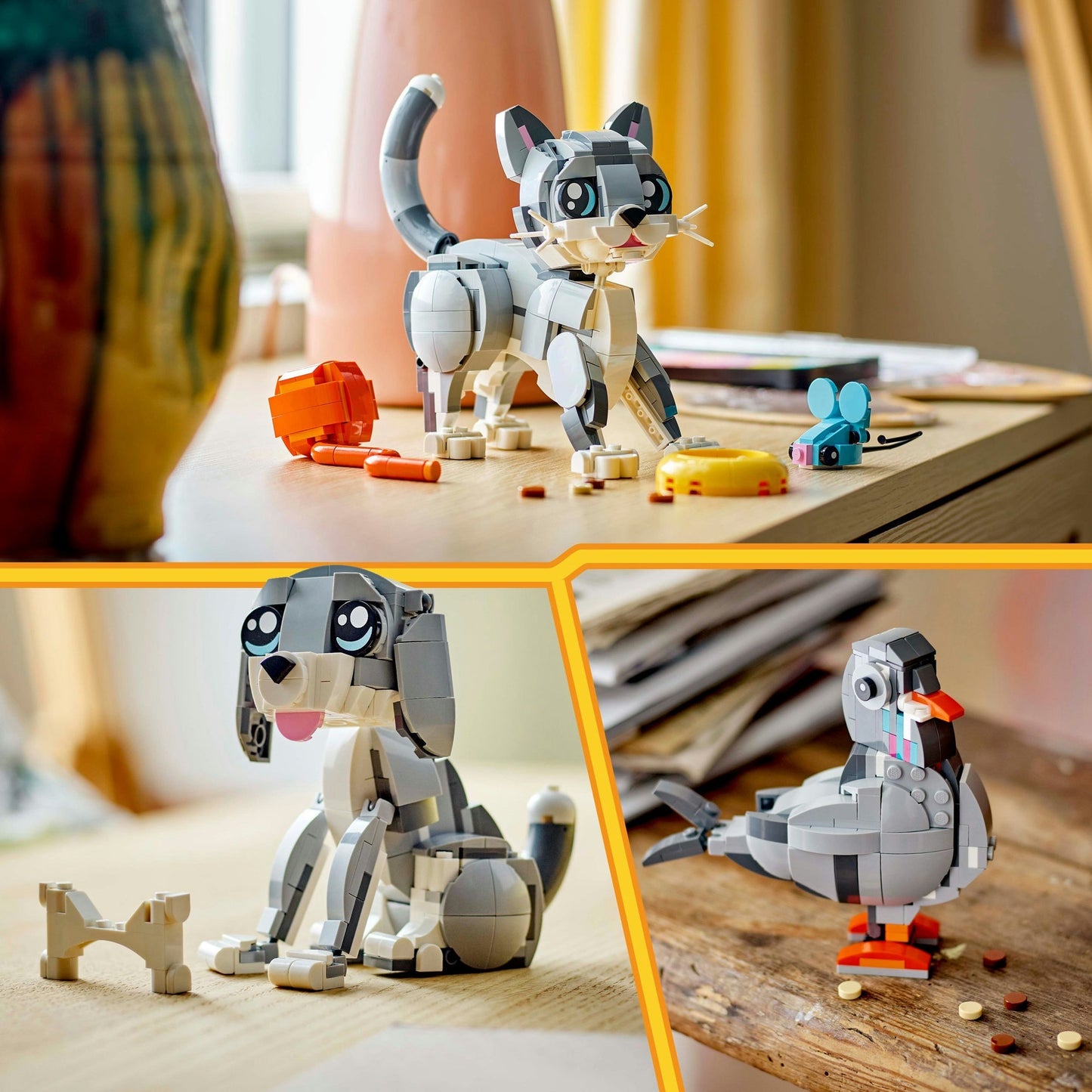 LEGO creator 31163 speelse kat