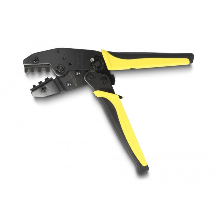 DeLOCK crimping tool for dl4 plug 2.5 - 6 mm² krimptang (geel zwart)