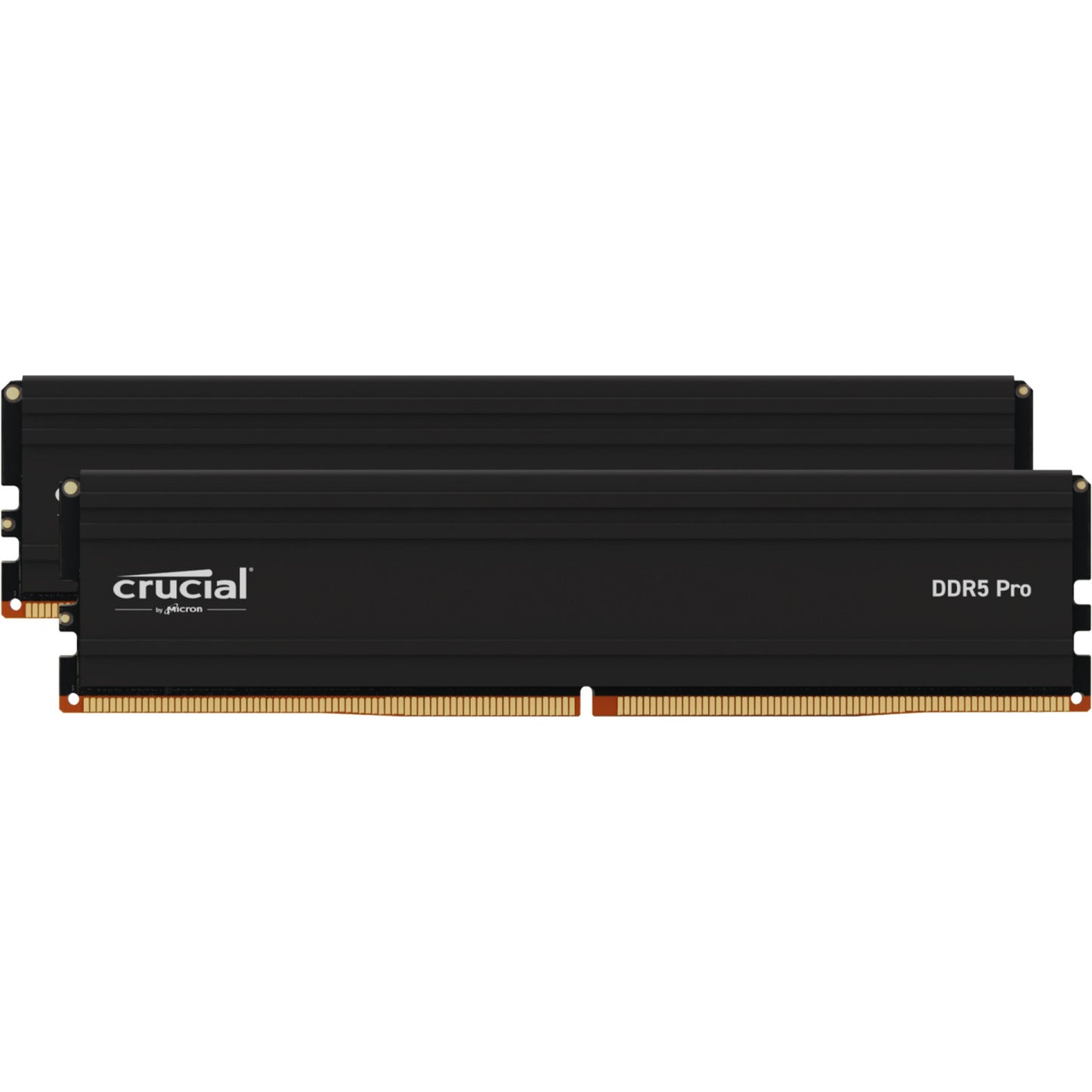 Crucial 32 gb ddr5-5600 (2x 16 gb) werkgeheugen (zwart, cp2k16g56c46u5)