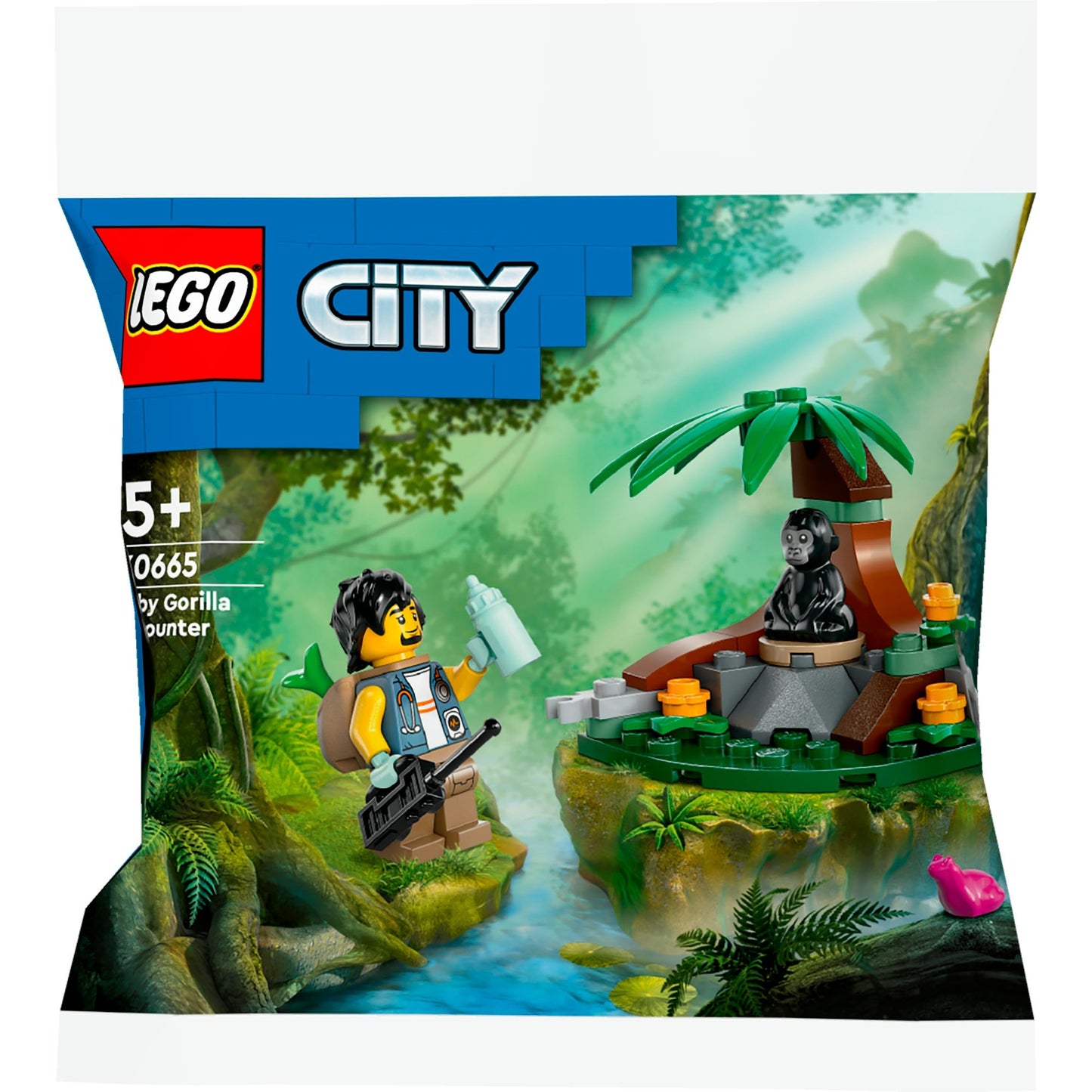 LEGO city - ontmoeting met babygorilla constructiespeelgoed (30665)