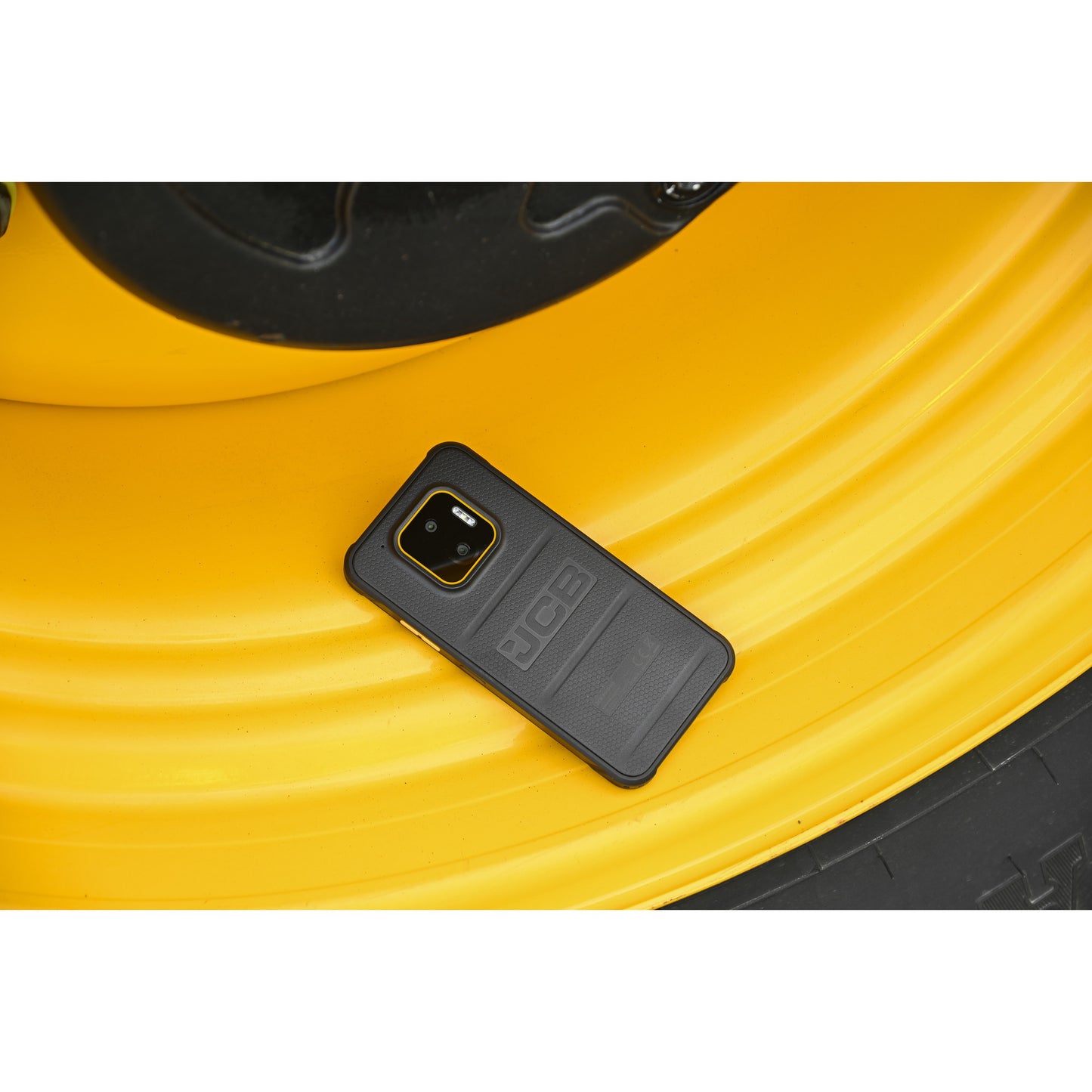 JCB Toughphone E50 smartphone (Zwart, 128 GB, Android 16)