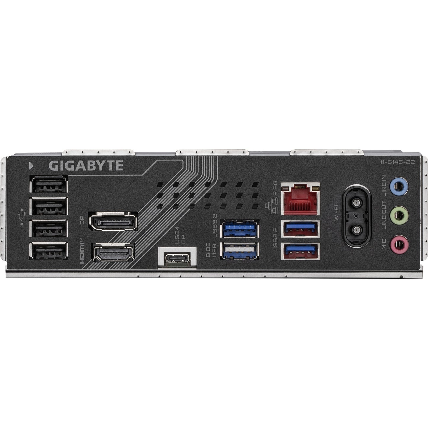 GIGABYTE b860m gaming x wifi6e socket 1851 moederbord (raid, 2,5gb-lan, wi-fi 6e, bt, sound, µatx)