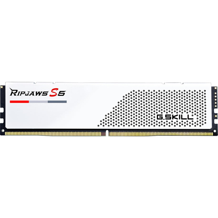 G.Skill ripjaws s5 32 gb ddr5-5600 (2x 16 gb) werkgeheugen (wit, f5-5600j4040c16gx2-rs5w, xmp 3.0)