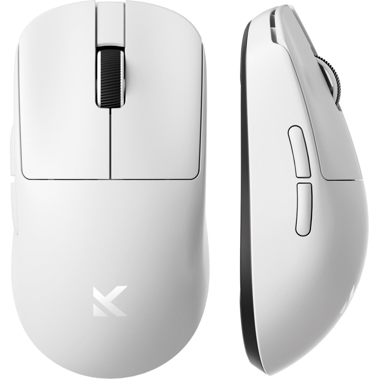 MCHOSE L7 Pro lichtgewicht gaming muis (Wit, Tot 26.000 dpi, 8K, 2.4 GHz USB-C Bluetooth)