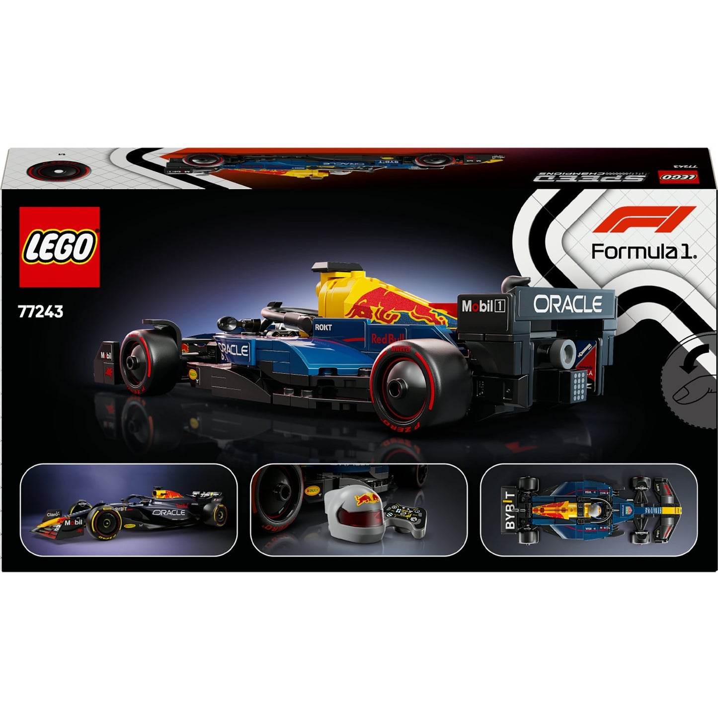 LEGO speed champions 77243 oracle red bull racing rb20 f1 racewagen