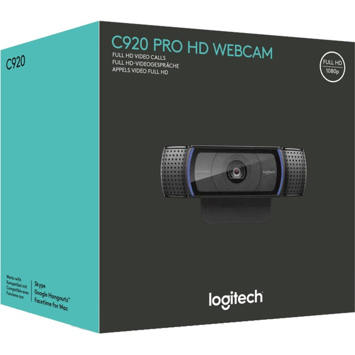 Logitech hd pro webcam c920 (zwart)