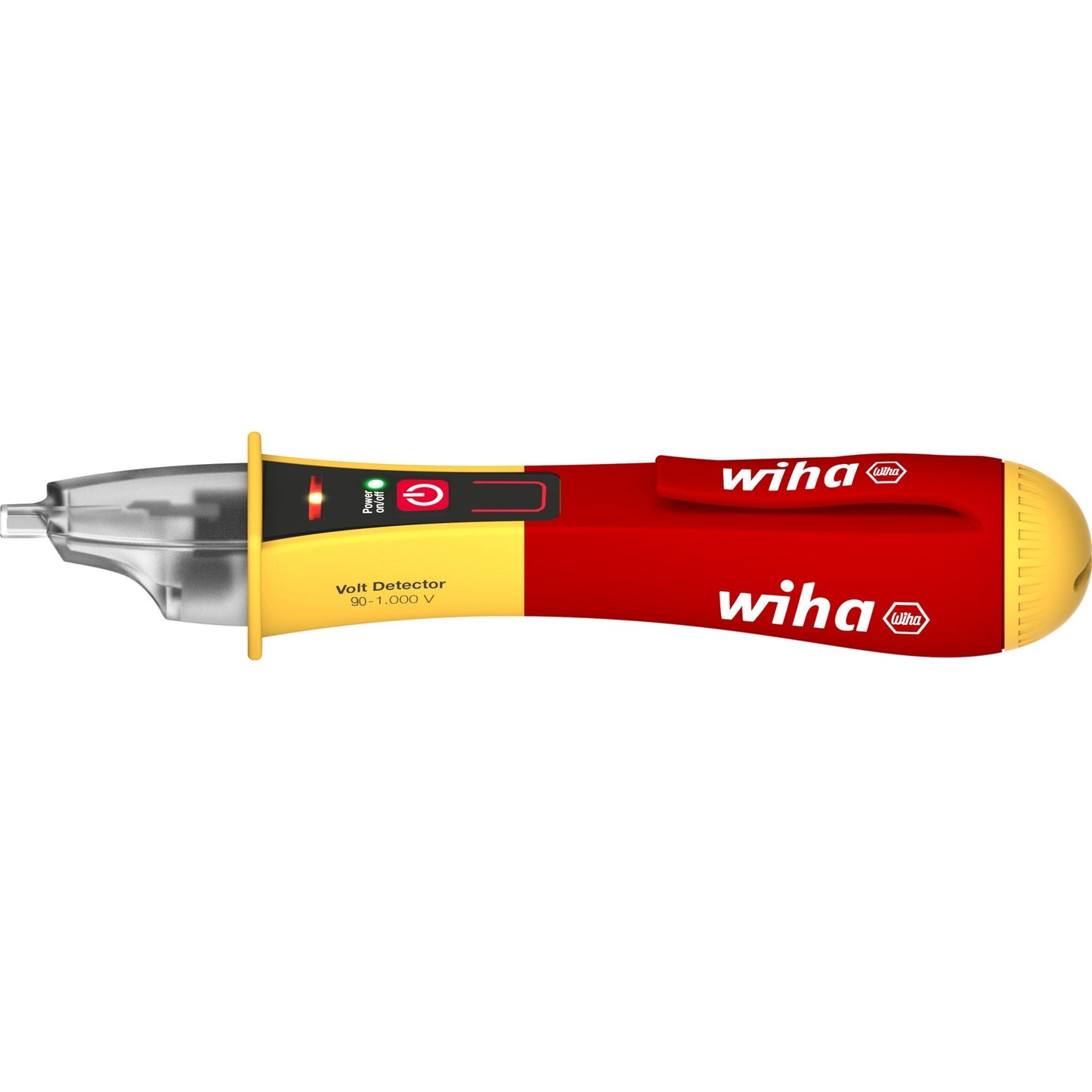 Wiha spanningszoeker volt detector contactloos detectieapparaten (rood geel, eenpolig, 90 – 1.000 v ac)