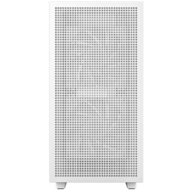 DeepCool ch360 digital mini tower behuizing (wit | 1x usb-a | 1x usb-c | rgb | tempered glass)