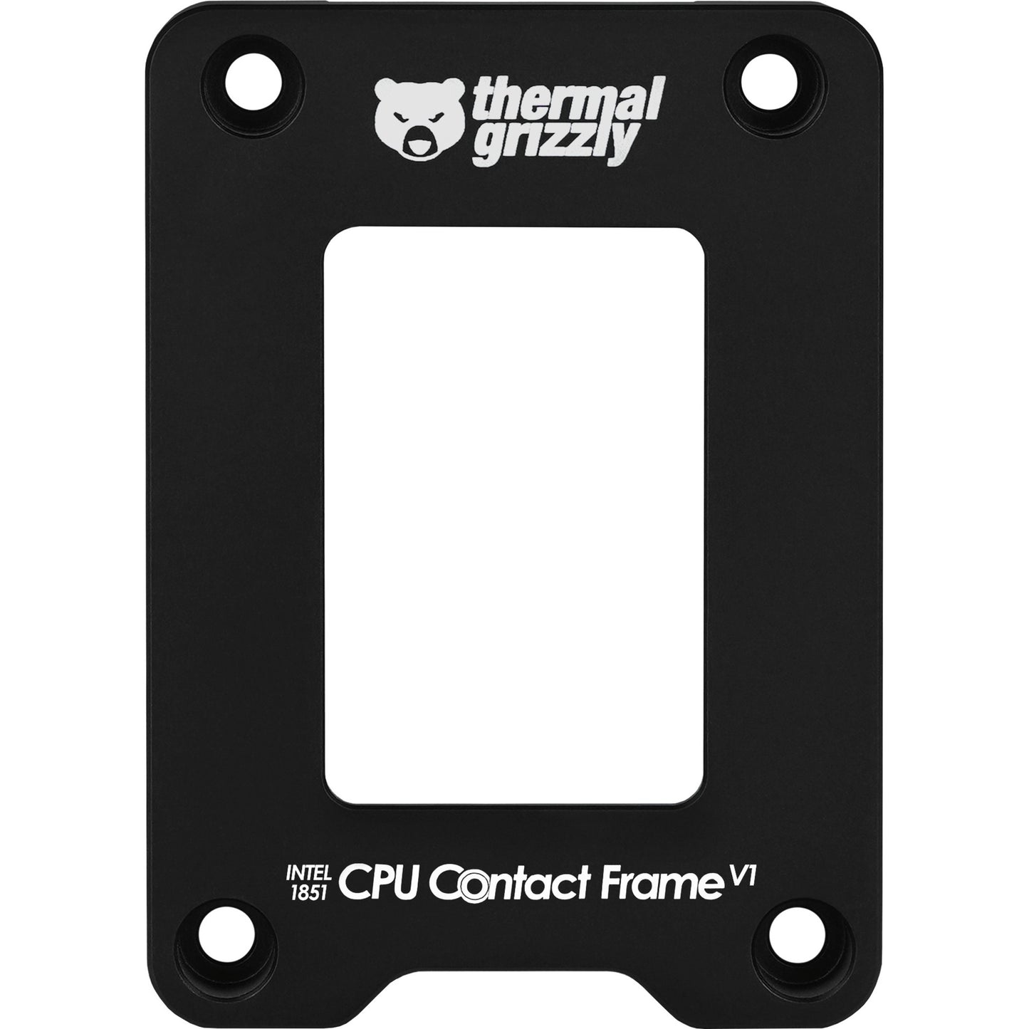 Thermal Grizzly cpu contact frame v1 - intel 1851 montagegereedschap (zwart)