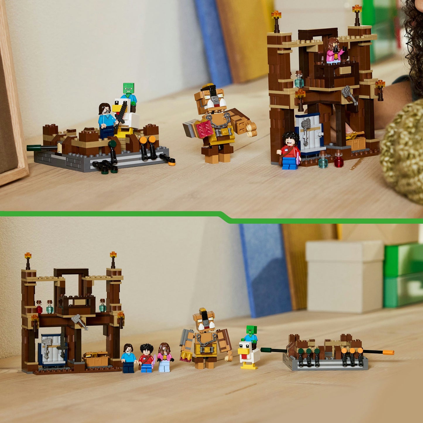 LEGO minecraft 21272 de arena bij het boslandhuis