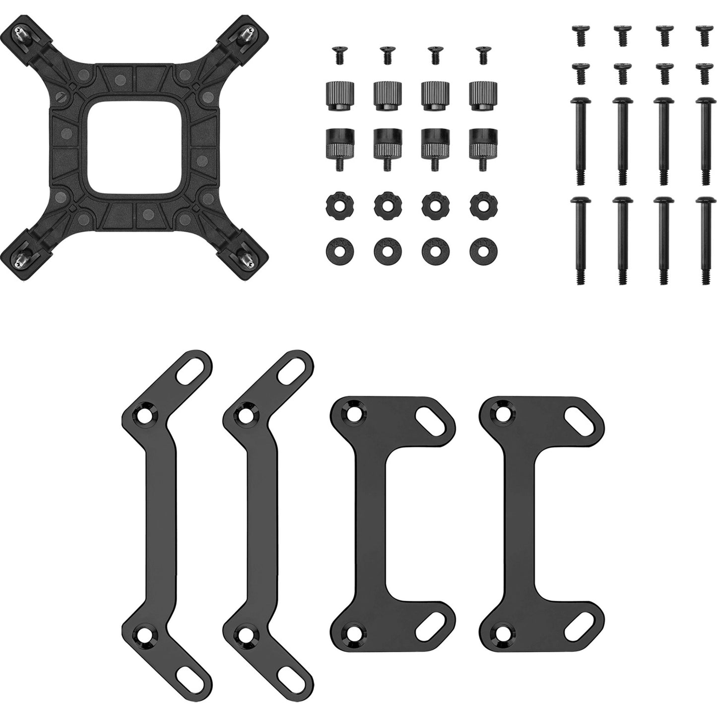 DeepCool ld240 waterkoeling (zwart, 4-pin pwm fan-connector)
