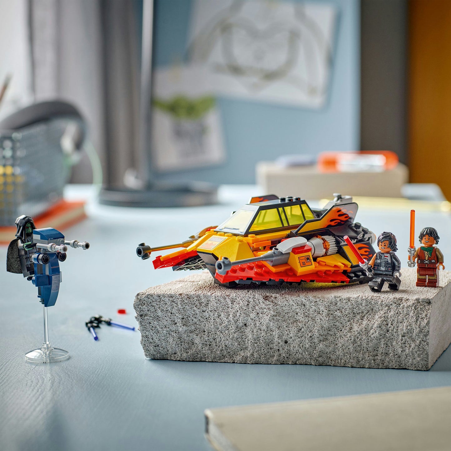 LEGO star wars 75414 the force burner snowspeeder