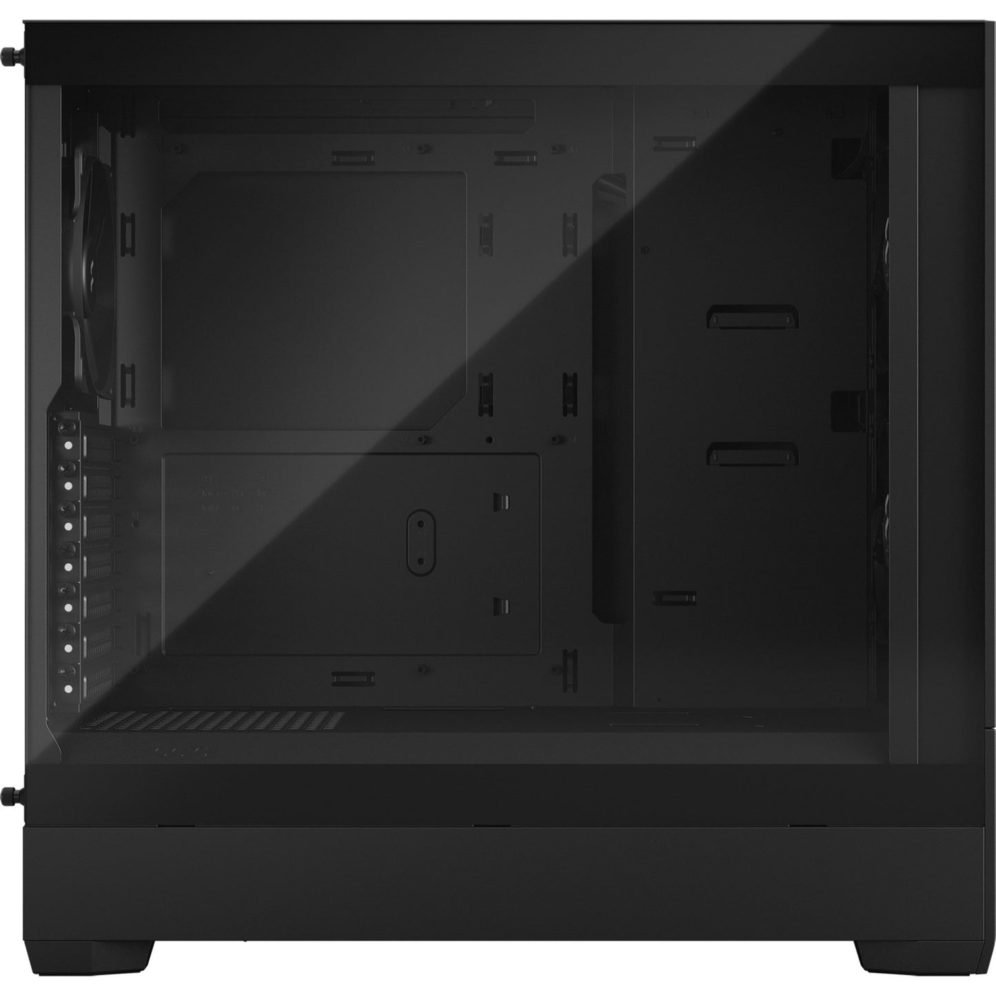 Fractal Design pop air midi tower behuizing (zwart | 2x usb-a | tempered glass)