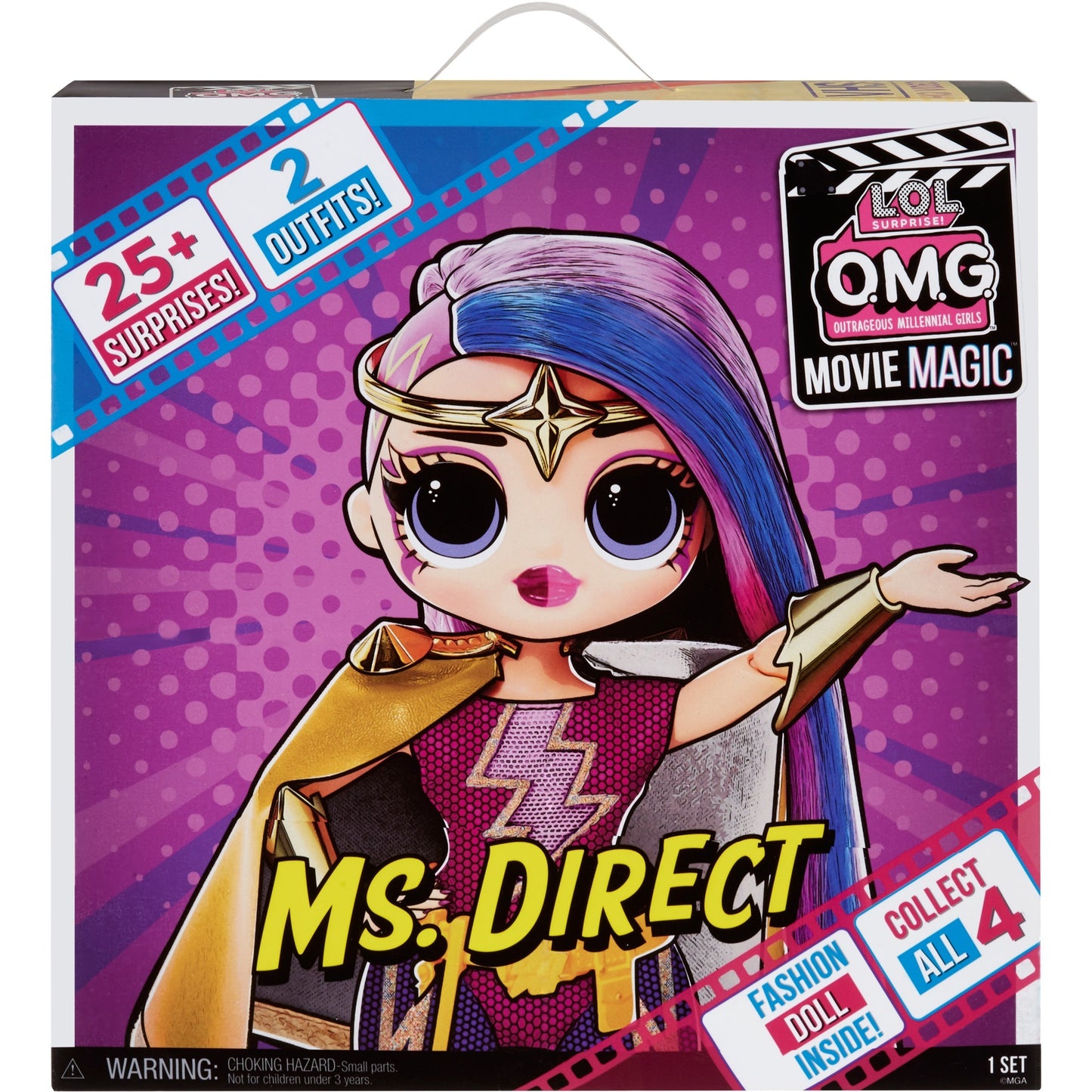 MGA Entertainment l.o.l. surprise! - o.m.g. movie magic ms. direct pop