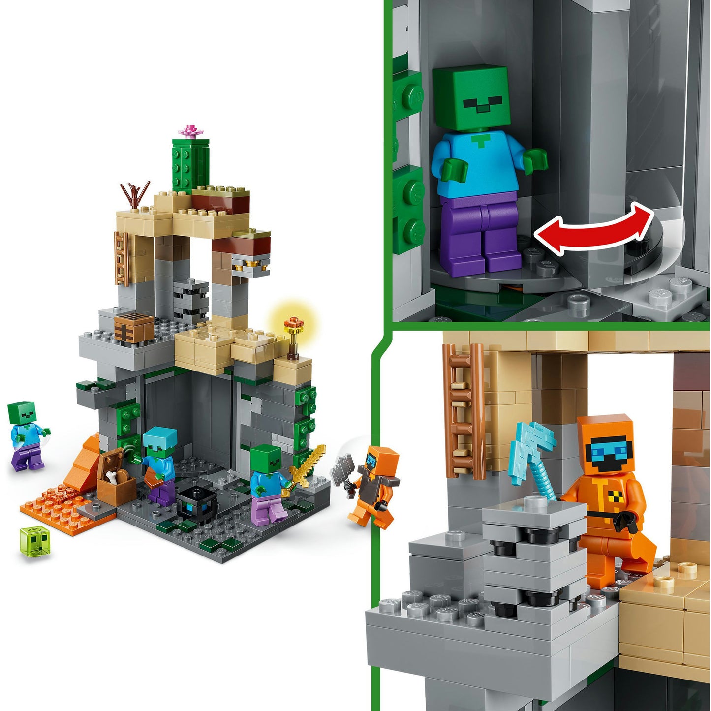 LEGO minecraft 21587 zombiekerker