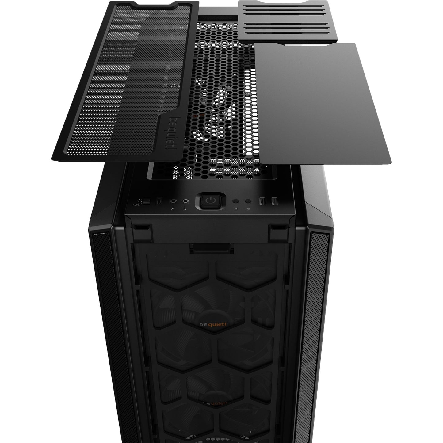 Be Quiet! silent base 802 window midi tower behuizing (zwart | 2x usb-a | 1x usb-c | window)