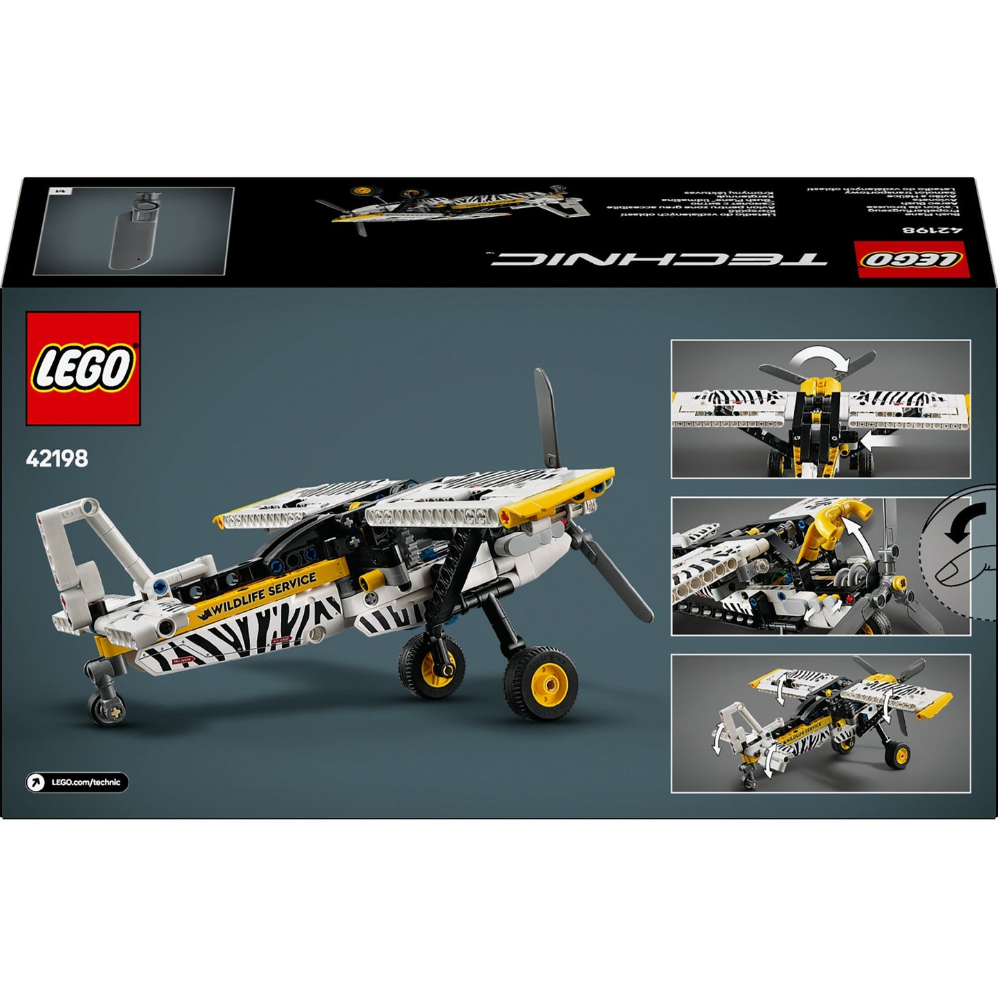 LEGO technic 42198 junglevliegtuig
