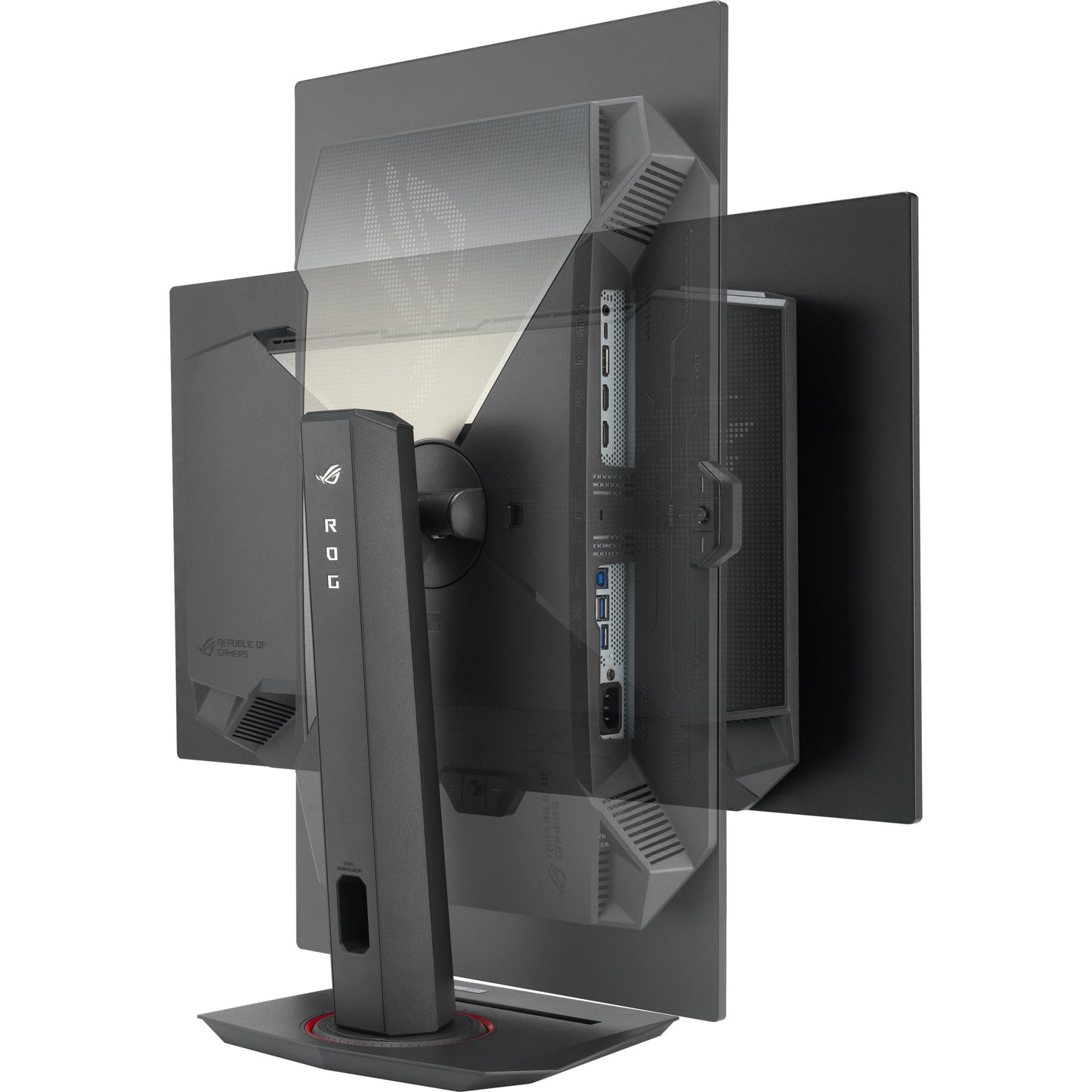 ASUS rog strix oled xg27ucdmg 27 4k uhd gaming monitor (zwart, 2x hdmi, displayport, 3x usb-a, usb-c, 240 hz)
