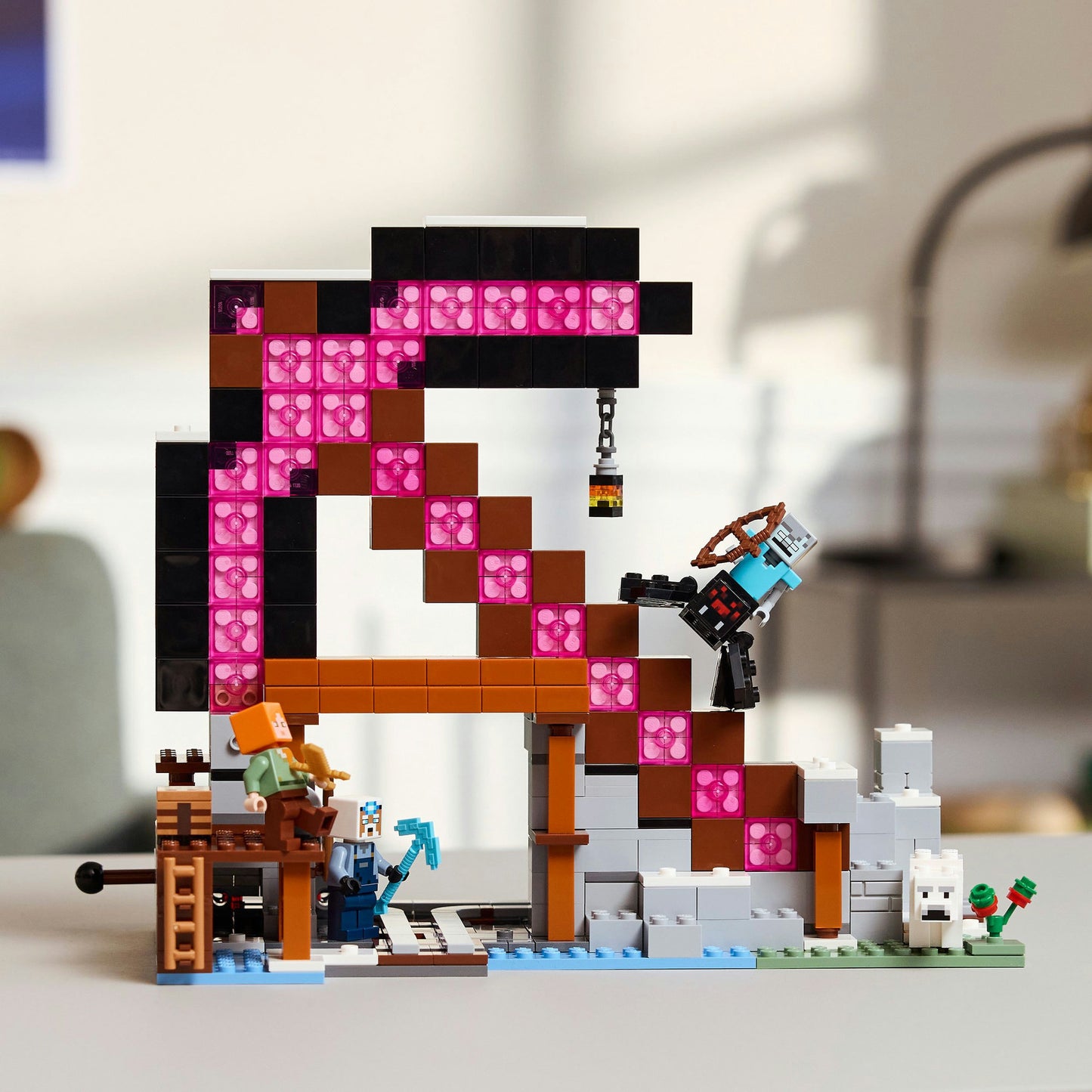 LEGO minecraft 21277 de pikhouweelmijn