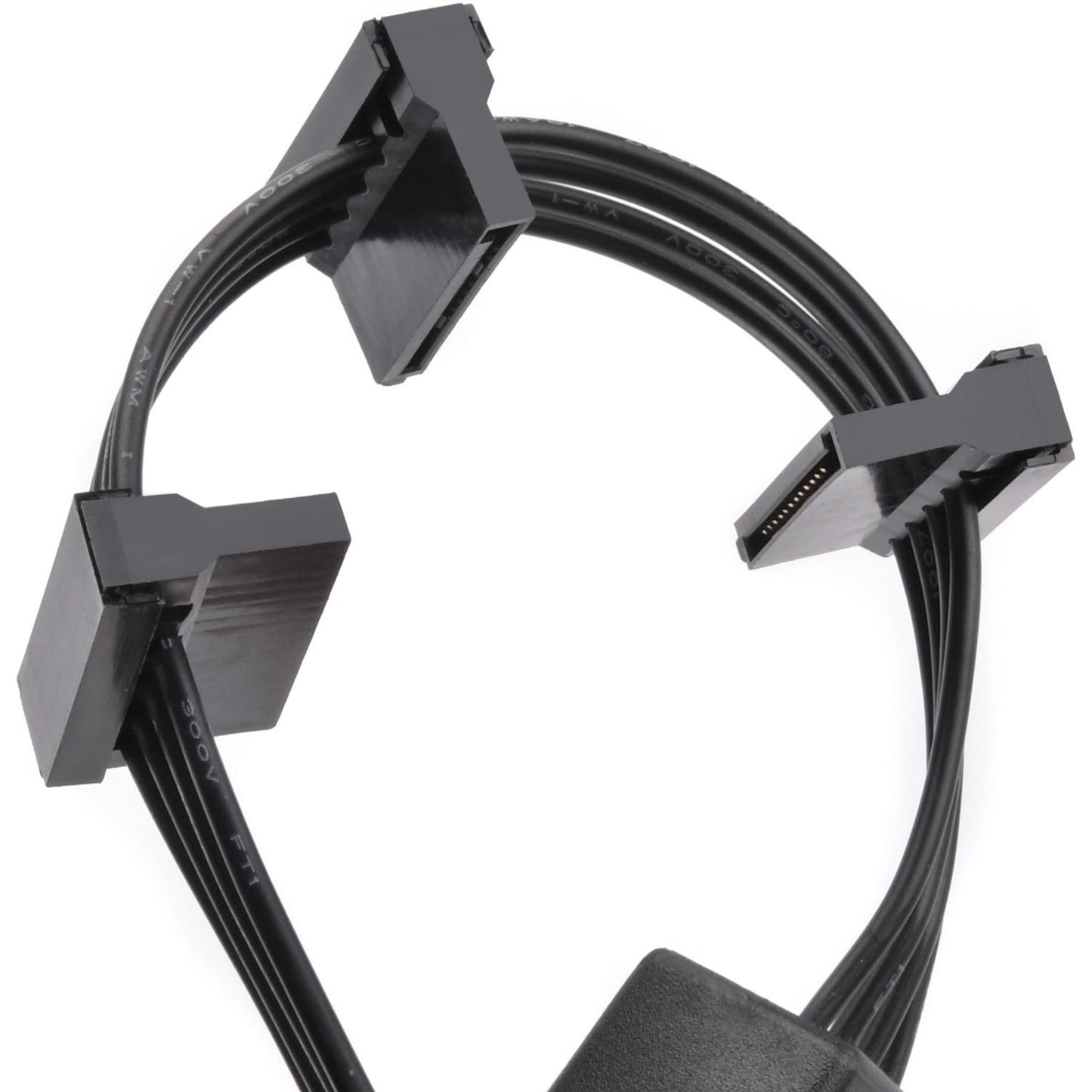 SilverStone sst-cp06-e4, 1x 15-pin-sata > 4x 15-pin-sata kabel