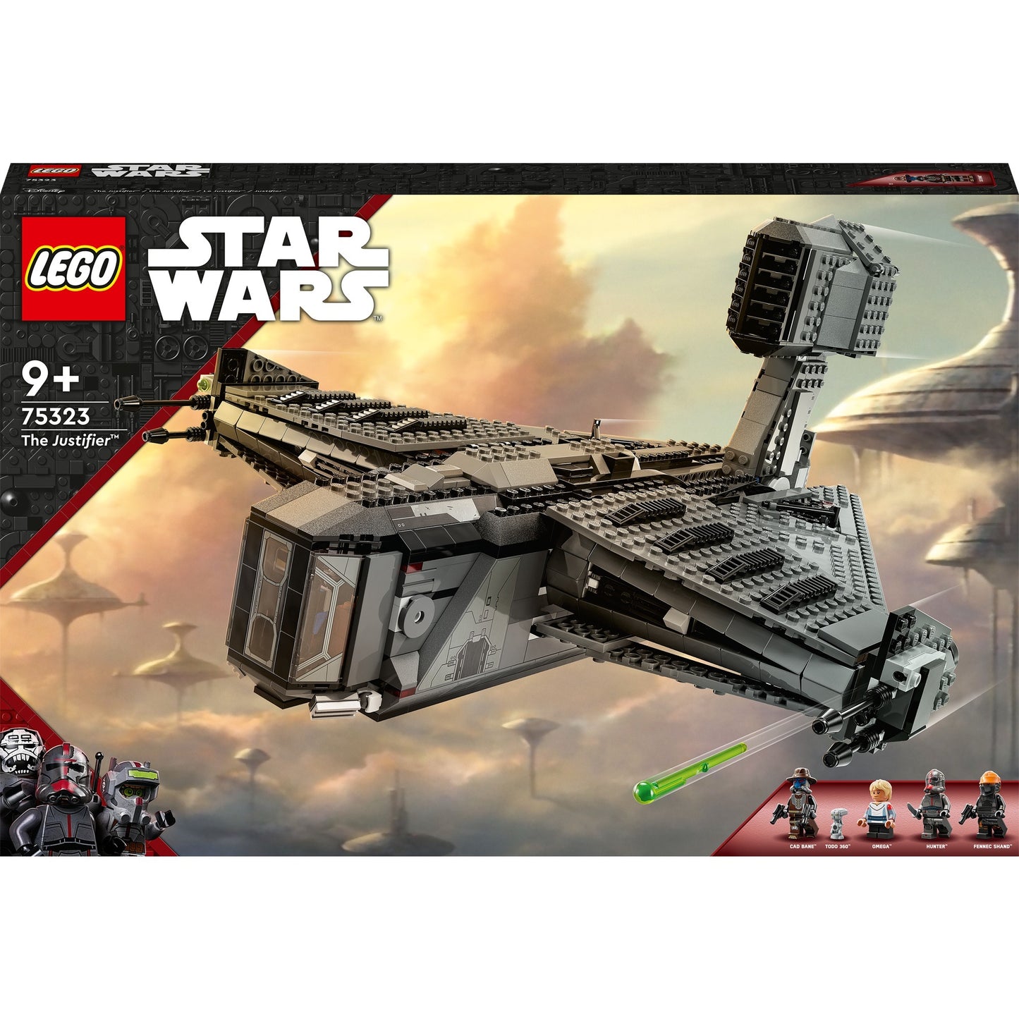 LEGO star wars - the justifier constructiespeelgoed (75323)