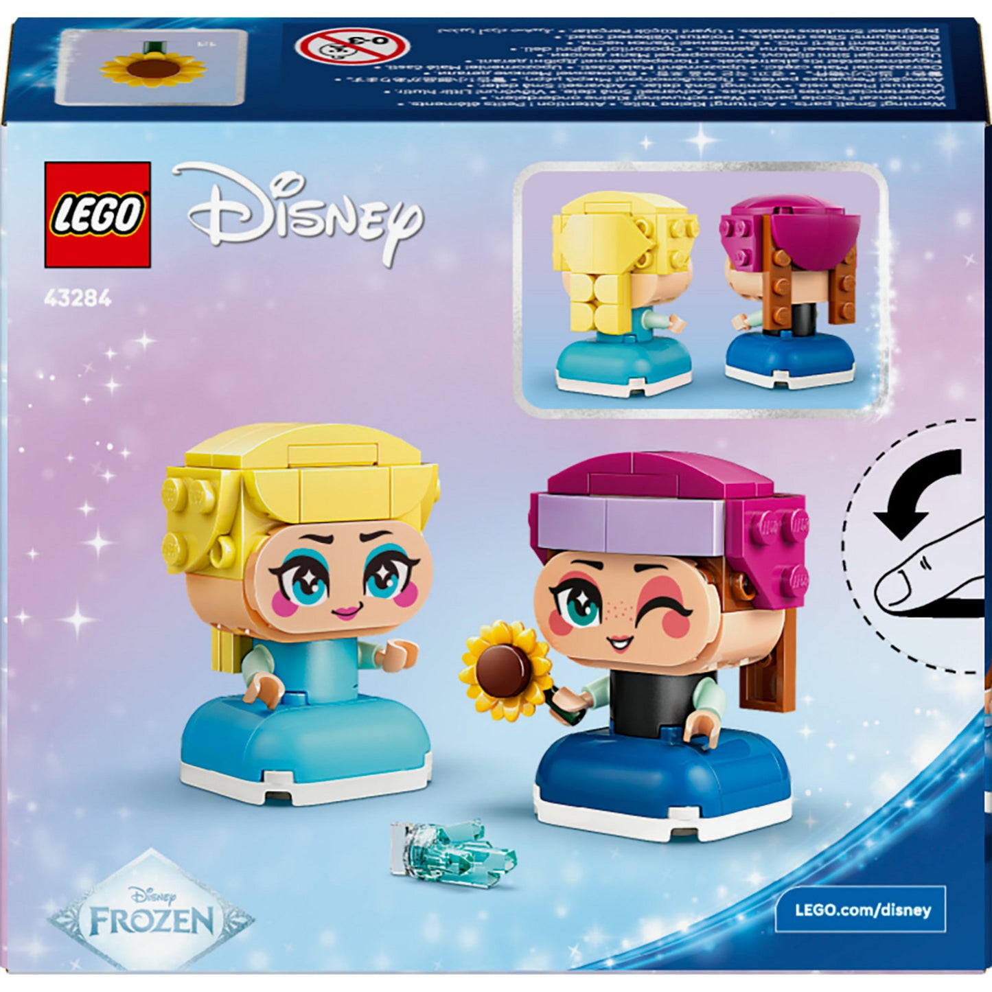 LEGO disney princess 43284 mini anna en elsa