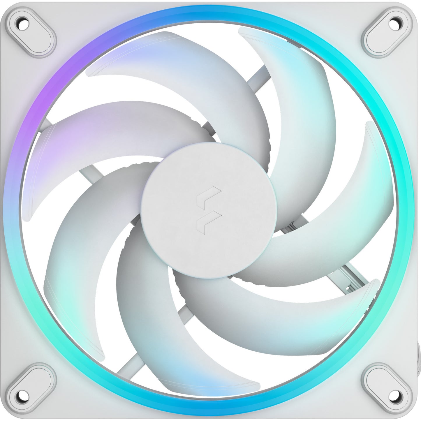 Fractal Design momentum 14 rgb case fan (wit, 140 x 140 x 25 mm, pwm)