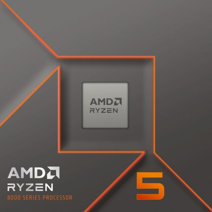 AMD ryzen 5 8400f, 4,2 ghz (4,7 ghz turbo boost) socket am5 processor (unlocked, wraith stealth, boxed)