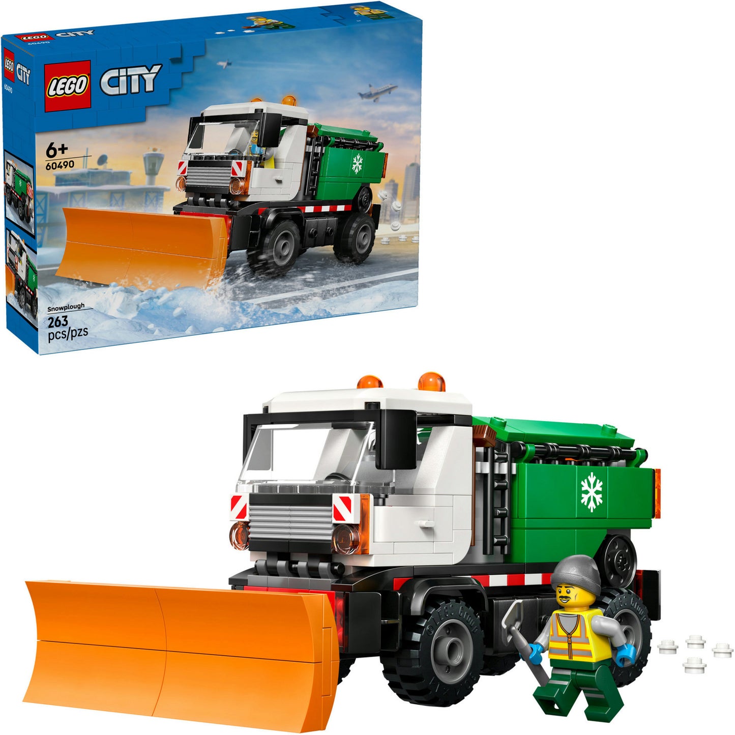 LEGO city 60490 sneeuwploeg