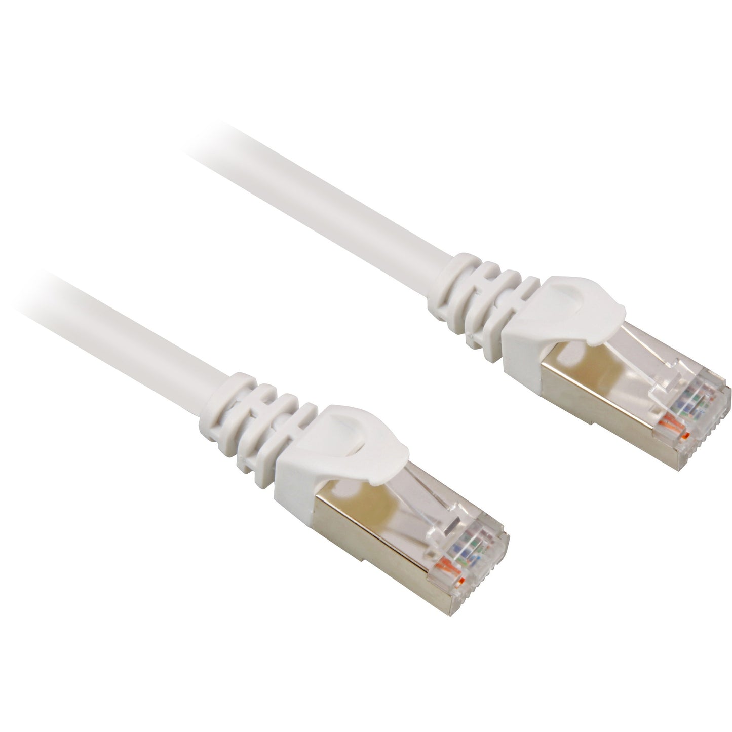Sharkoon patchkabel sftp, rj-45 met cat.6 (wit, 5 meter)
